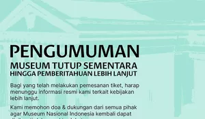 Mendikbudristek Bentuk Tim Khusus Pasca Kebakaran, Museum Nasional Indonesia Ditutup Sementara