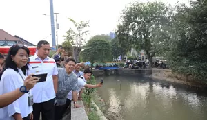 Perbaiki Kualitas Air Baku, Wali Kota Bekasi Tri Adhianto Launching Relokasi Intake SPAM Teluk Buyung