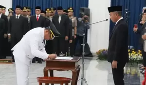 Gantikan Anne Ratna Mustika, Benni Irwan Resmi Dilantik jadi Pj Bupati Purwakarta