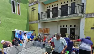 Kekeringan, Aqua Bantu Pasokan Air Bersih untuk Warga 