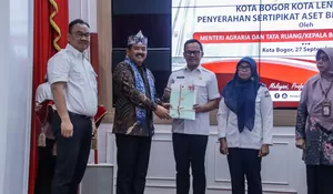 Menteri Hadi Tjahjanto Deklarasikan Kota Bogor Sebagai Kota Lengkap