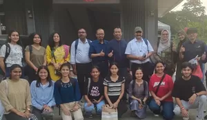 Mahasiswa India Datangi Pasar Tekum, Belajar Tata Kelola Pasar Tradisional di Kota Bogor