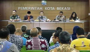 Rakor Bareng Forkopimda, Raden Gani Muhammad Beberkan Sederet Persoalan dan Isu Strategis Kota Bekasi