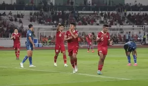 Momen Langka Dimas Drajad Cetak Perfect Hattrick dalam Kemenangan Telak Timnas Indonesia melawan Brunei
