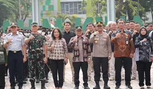 Pj Wali Kota Bekasi Raden Gani Muhammad Pimpin Apel Sispamkota Operasi Mantap Brata