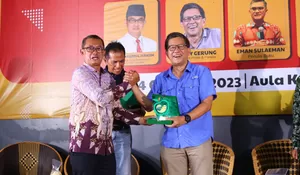 Datang ke Rancabungur Bogor, Rocky Gerung jadi Panelis Bedah Buku Politik Identitas