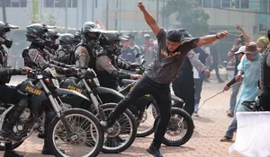 Persiapan Pemilu 2024, Kota Bekasi Gelar Simulasi Sistem Pengamanan Kota