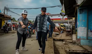 Warga Keluhkan Bekas Galian Proyek Pelebaran Jalan Indobaso Cimahpar, Wali Kota Bogor Bima Arya Cek Lokasi