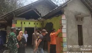 Rumah Retak karena Pergeseran Tanah, Satu keluarga di Rumpin Ngungsi ke Musala