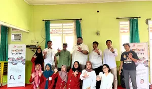 Tidar Kota Serang Bagikan Makanan Bergizi untuk Balita dan Anak-anak di Cimoyan