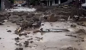 Kondisi Sejumlah Wilayah di Sumatra Barat Pasca Dilanda Banjir Susulan di Awal 2026, Akses Jalan Kembali Terputus