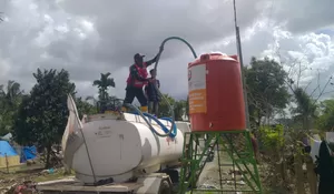 Misi Kemanusiaan PMI Jember di Aceh Utara, Ribuan Liter Air Bersih Disalurkan ke Permukiman Terdampak