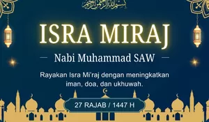 5 Pantun Isra Miraj 2026, Penuh Makna untuk Pesan dan Caption di Media Sosial