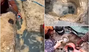Viral Sumur Bor di Bangkalan Jatim Mendadak Keluarkan Cairan Mirip Minyak Tanah, Netizen: Jangan Sampai Ketahuan Donald Trump!