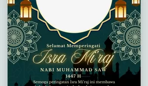 ‎8 Link Twibbon Isra Miraj 2026 atau 1447 Hijriah, Desain Baru Islami untuk Postingan Instagram