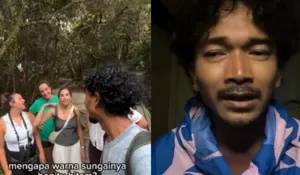 Turis Kaget Lihat Sungai Hitam di Hutan Kalimantan, Penjelasan Pemandu Wisata Ini Ramai Dibahas