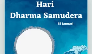 ‎Twibbon dan Ucapan Hari Dharma Samudera ke-66, Share ke Instagram Pada 15 Januari 2026