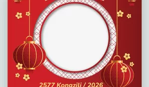 ‎7 Daftar Link Twibbon Imlek 2026, Desain Terbaru untuk Percantik Laman Media Sosial, Shio Kuda Api Jadi Andalan