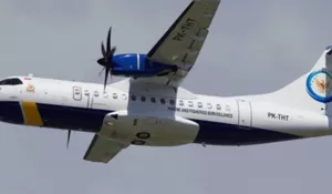Pesawat ATR 42-500 PK-THT Hilang Saat Mendekati Makassar, Status Darurat Dinyatakan DETRESFA