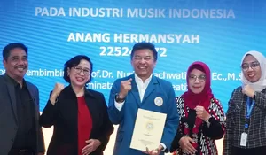 Anang Hermansyah Rampungkan Ujian Tesis, Gagasan Reformasi Tata Kelola Musik Menuai Perhatian Akademik