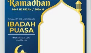 ‎10 Link Twibbon Sambut Ramadhan 1447 Hijriah, Gambar Spesial untuk Sambut Ibadah Puasa 2026!