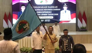 Dekopinda Jember Berganti Kepemimpinan, Ardi Pujo: Targetkan Program Pendampingan KDMP dan Digitalisasi pada Koperasi
