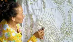 Di Balik Batik Tulis Keraton Mataram, Desa Giriloyo Menjaga Tradisi Membatik Turun Temurun sejak Abad 17