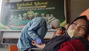 Aksi Donor Darah Istimewa di Jember, Warga NU Rambipuji Dapat Soto Lamongan, 65 Kantong Disalurkan ke PMI