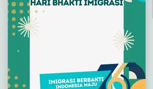 Daftar Twibbon  Hari Bhakti Imigrasi ke-76, Bagikan Foto Terbaik di Media Sosial pada 26 Januari 2026