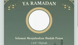 Marhaban Ya Ramadhan! Cek 10 Link Twibbon Spesial Ramadhan 2026, Tema Islami Khusus Puasa 1447 Hijriah