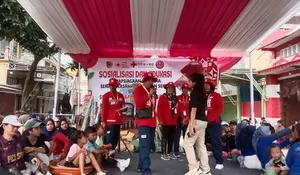 Tarik Minat Warga dan Anak-anak, Sosialisasi Kebencanaan di Desa Puger Wetan Gunakan Hadiah Kambing dan Ayam hingga Games Edukatif
