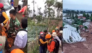 Pencarian Hari Kedua, Tim SAR Gabungan Kembali Temukan Jenazah Korban Longsor di Desa Pasirlingu, Cisarua