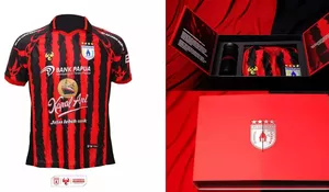 Persipura Rilis Jersey Authentic Terbaru, Disebut Upgrade Resmi dari Player Issue dengan Kemasan Eksklusif