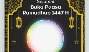 Baru! 10 Link Twibbon Spesial Menyambut Ramadhan 1447 Hijriah, Ayo Siapkan untuk Bulan Puasa Februari 2026