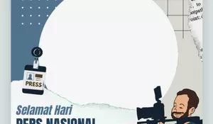 ‎Daftar Link Twibbon Hari Pers Nasional 2026, Desain Baru HPN Cocok untuk Unggahan Medsos 9 Februari Mendatang