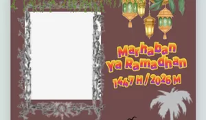 ‎Serba Baru! 7 Link Twibbon Sambut Ramadhan 1447 Hijriah, Rayakan Bersama Bulan Suci yang Penuh Istimewa
