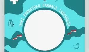 5 Link Twibbon Hari Persatuan Farmasi Indonesia 2026 Bagikan Desain Paling Unik untuk Unggahan Medsos 13 Februari