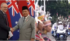 PM Australia Anthony Albanese Kunjungan ke Indonesia, Sambutan Meriah Diiringi Pasukan Berkuda hingga Tarian di Istana Presiden Tuai Kritik