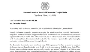 5 Isi Surat BEM UGM ke UNICEF: Soroti Tragedi Bocah NTT sebagai Kegagalan Sistem, Kritik Kebijakan Pemerintah hingga Sindiran Pedas ke Presiden