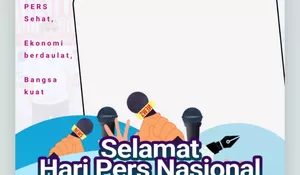 10 Link Twibbon Peringatan Hari Pers Nasional 9 Februari 2026, Serba Terbaru Cocok Unggah di Instagram hingga Facebook