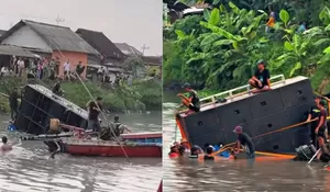 Kelebihan Muatan, Perahu Pengangkut Sound Horeg untuk Tradisi Nyadran di Sidoarjo Tenggelam di Sungai