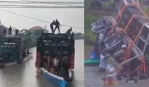 Kapal Sound Horeg Tenggelam di Sidoarjo Jelang Ritual Nyadran, Muatan Ratusan Juta Nyaris Hilang