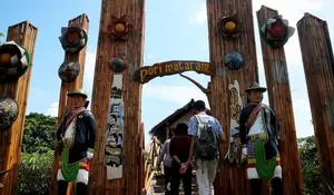 Mengintip Puri Mataram Jogja, Tempat Liburan Keluarga Bernuansa Tradisional dengan Panorama Sawah yang Menenangkan