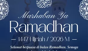 7 Poster Islami Tema Bulan Suci Ramadhan 1447 Hijriah, Desain Menarik tuk Ungkapkan Marhaban ya Ramadhan!