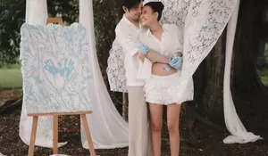 ‎Momen Gender Reveal Kehamilan Perdana Shenina Cinnamon, Angga Yunanda: It's a Boy!