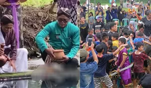 Beda Namun Miliki Makna Dalam, Warga Banjarnegoro Gelar Tradisi 'Basah-basahan' Ini Untuk Sambut Ramadhan