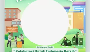 10 Link Twibbon Hari Peduli Sampah Nasional 2026, Bagikan Gambar HPSN Tahun Ini di WhatsApp dan Instagram