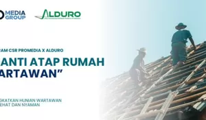 Program Ganti Atap Rumah Wartawan Diluncurkan Promedia dan SKI, Solusi Nyaman, Sehat, dan Ramah Lingkungan dari Limbah Plastik