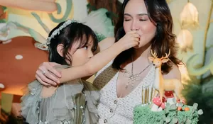 Claire Herbowo Anak Shandy Aulia Rayakan Ultah Ke-6, Bawakan Tema Enchanted Forest Jadi Putri Hutan