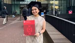 Lulus S2 dari Kampus di Belanda, Rachel Amanda Tunjukkan Ijazah Master: Akhirnya ke Amsterdam Lagi…